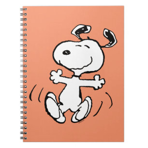 Carnet cacahuètes Une Danse Heureuse Snoopy