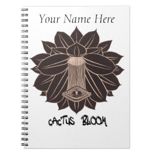 Carnet Cactus Bloom (PERSONNALISER)