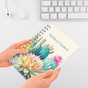 Carnet Cactus Et Succulents