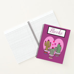 Carnet Cactus mignon