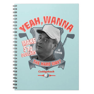 Carnet Caddyshack Ouais, Tu Veux Faire 14 $ La Dure Faç
