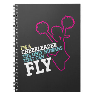 Carnet Cadeau Cheerleading de pom-pom girl de sport