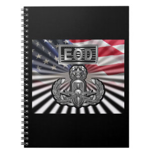 Carnet Cadeau commémoratif « EOD Master Blaster »