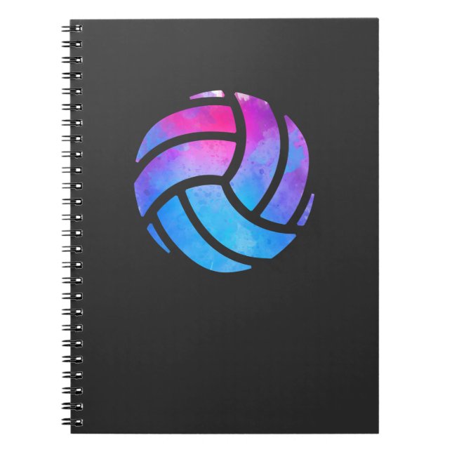 Carnet Cadeau de forme physique de sport de volleyball (Devant)