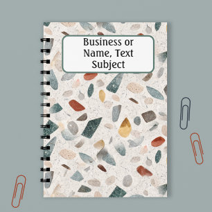 Carnet Cadeau de l'enseignant grandes chips Terrazzo Moti