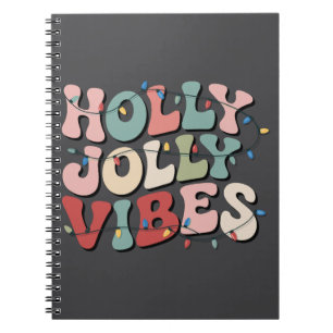 Carnet Cadeau de Noël Holly Jolly Famille Vacances Xmas