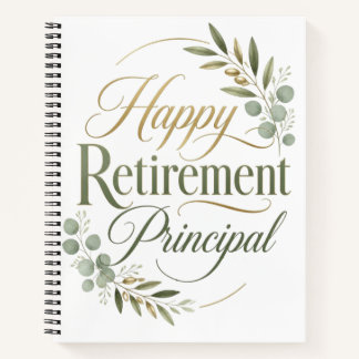 Carnet Cadeau de retraite pour directeur d'école