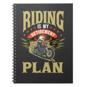 Carnet Cadeau de retraite pour motocyclette pour père de