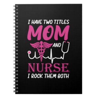 Carnet Cadeau Infirmière J'Ai Deux Titres Maman Et Infirm