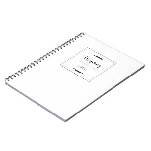 Carnet Cadeau Personnalisé Élégant de Mariage Moderne sur