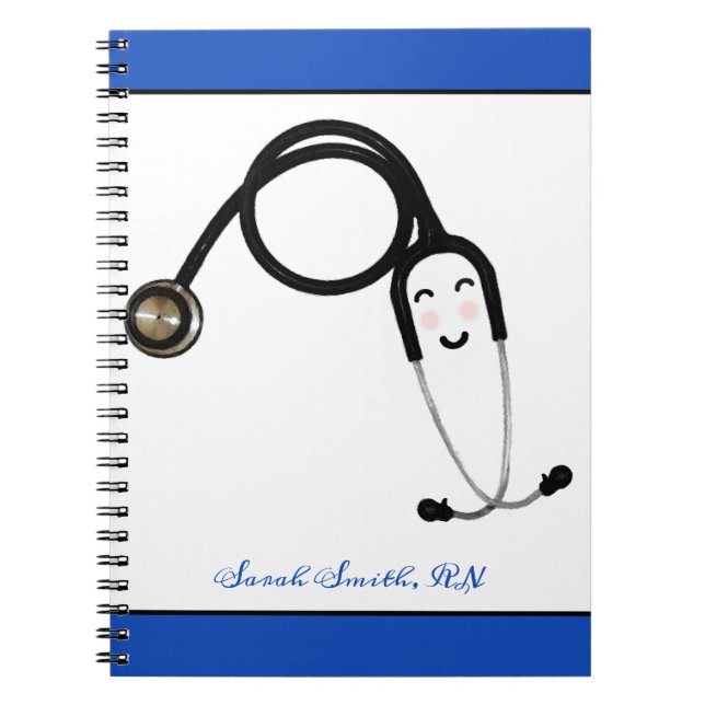 Carnet cadeau personnalisé pour infirmière (Devant)