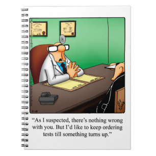 Carnet Cadeau portable Médicale Humour