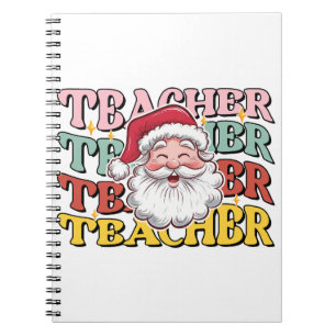 Carnet Cadeau pour Enseignant   Père Noël Enseignant