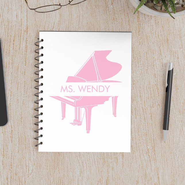 Carnet Cadeau pour professeur de piano Grand Piano (Créateur téléchargé)