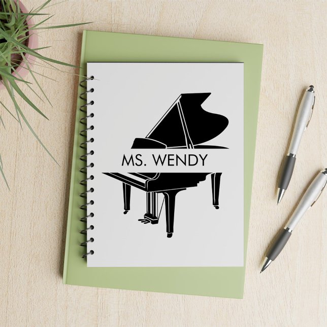 Carnet Cadeau pour professeur de piano Grand Piano (Créateur téléchargé)