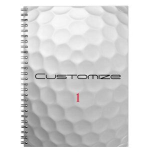 Carnet Cadeaux de balles de golf personnalisées Série Sig