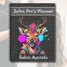 Carnet Cadeaux de cerfs élégants pour coiffeurs Stylliste