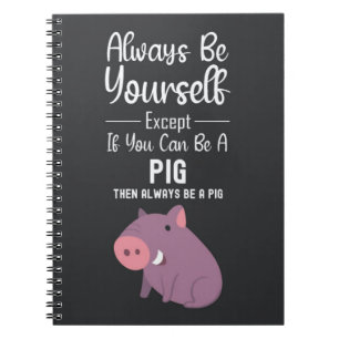 Carnet Cadeaux de Cochon Mignon Drôle Humour Animal Cocho