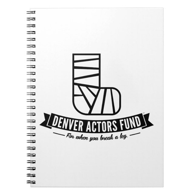 Carnet Cadeaux de fonds d'acteurs de Denver (Devant)