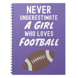 Carnet Cadeaux de football de golf féminin pour filles en