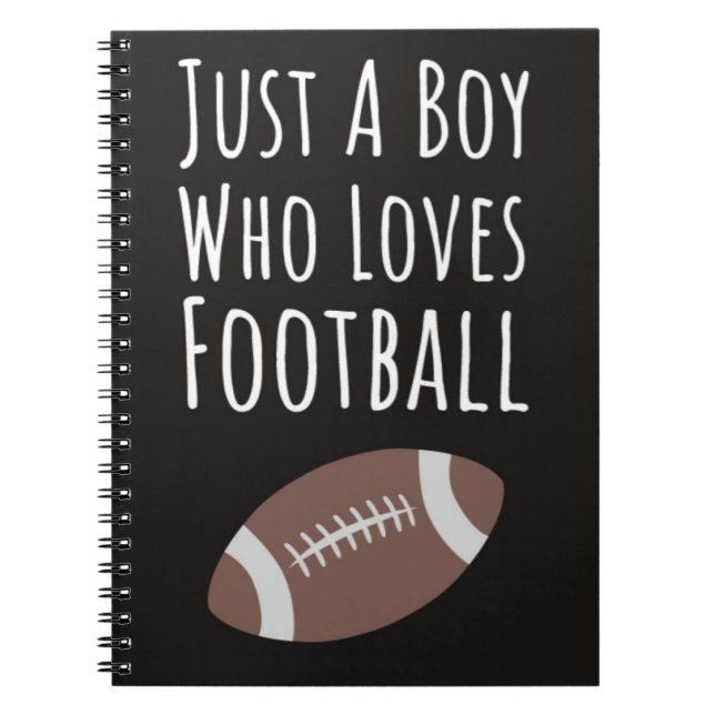Carnet Cadeaux de football mignons pour garçons Enfants R (Devant)