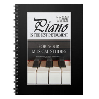 Carnet Cadeaux de musique - Étudiants en piano