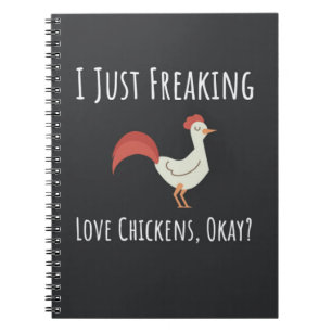 Carnet Cadeaux de poulet drôles Humour Blague hilarante H