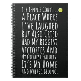 Carnet Cadeaux de tennis à conserver pour les enfants spo