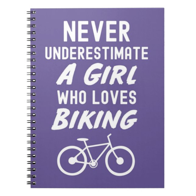 Carnet Cadeaux de vélo rose mignon pour bébés filles enfa (Devant)