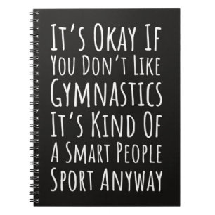 Carnet Cadeaux drôles pour gymnastes Sports de gymnastiqu
