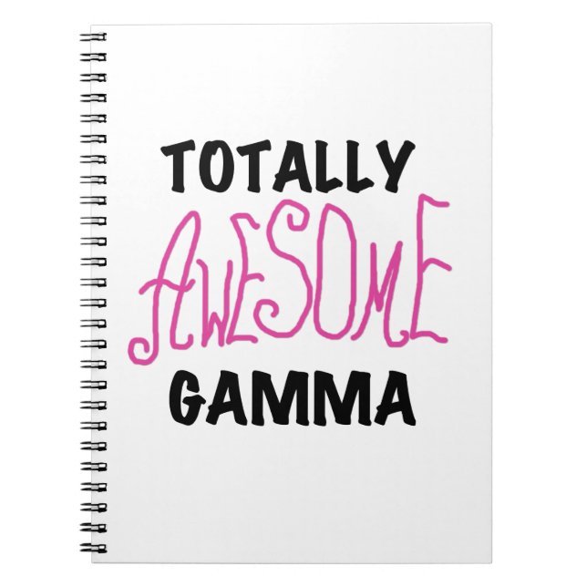 Carnet Cadeaux Gamma Rose Totalement géniaux (Devant)