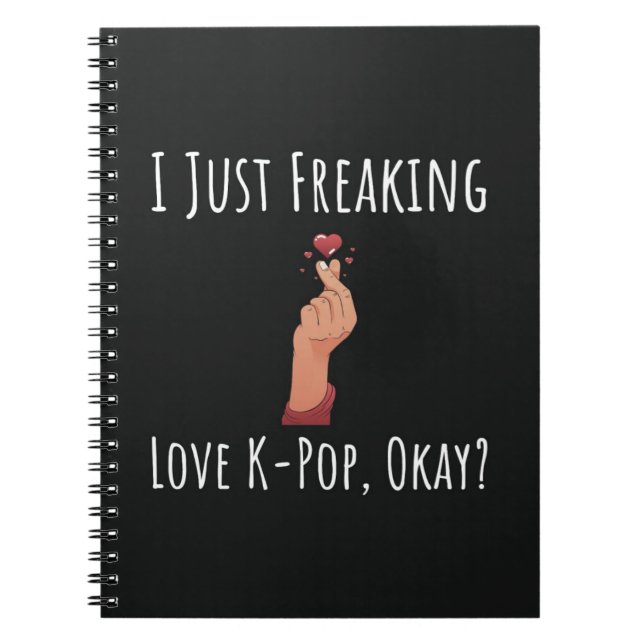 Carnet Cadeaux Pour Les Ventilateurs Kpop Coeur Doigt Cor (Devant)