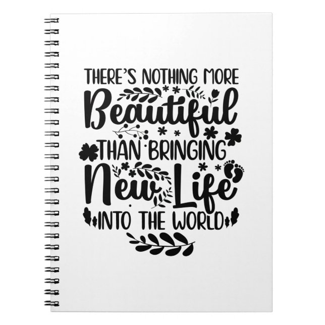 Carnet Cadeaux pour sages-femmes | Infirmière de maternit (Devant)