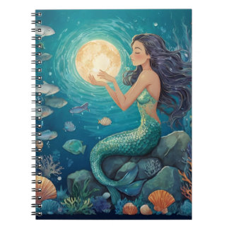 Carnet caderno espiral “Encanto da Sereia”