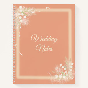 Carnet Cadre floral sur Notbook