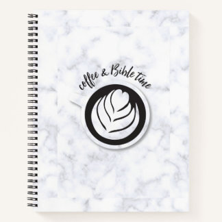 Carnet Café et Temps Biblique (Logo) Marbre