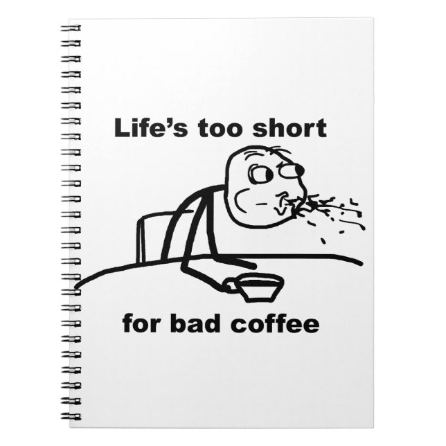 Carnet Café incorrect (Devant)