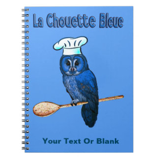 Carnet Café La Chouette Bleue