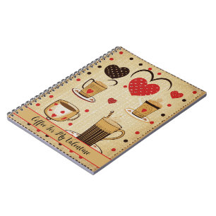 Carnet Café Pour Mes Coeurs De Dessin Saint Valentin 3