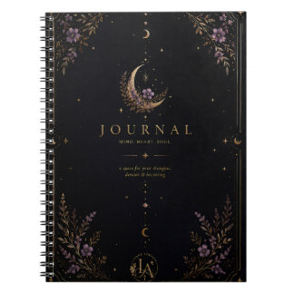 Carnet Cahier/journal à spirale esthétique