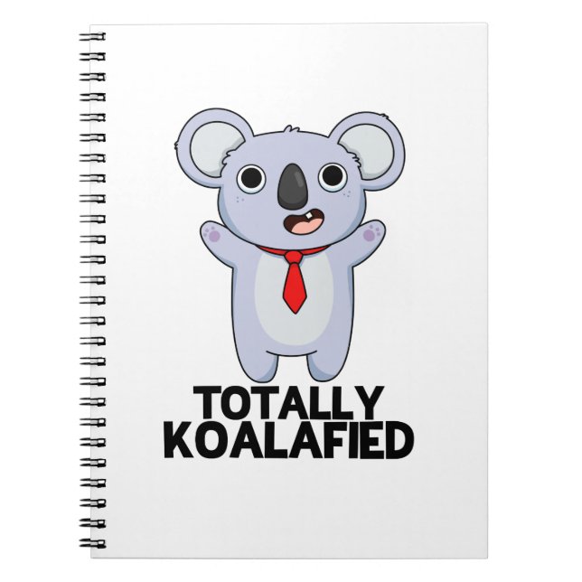 Carnet Calembour de koala totalement koalifié drôle  (Devant)