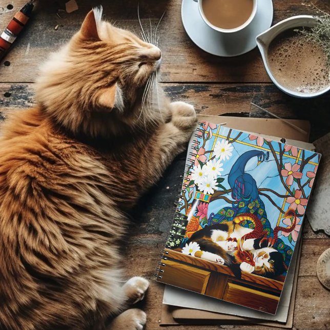 Carnet Calico Cat et Dragon (Créateur téléchargé)