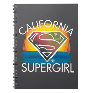 Carnet California Supergirl Sunset Graphic