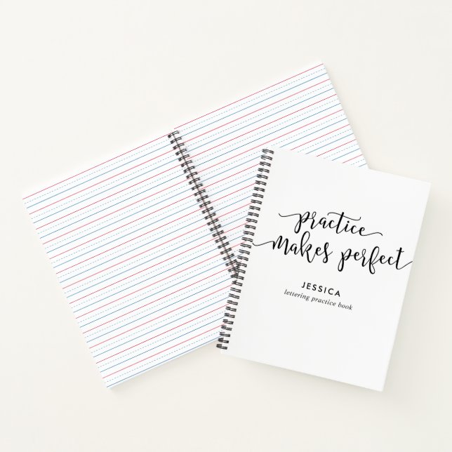 Carnet Calligraphie Lettres à la main Manuel de pratique (Intérieur)