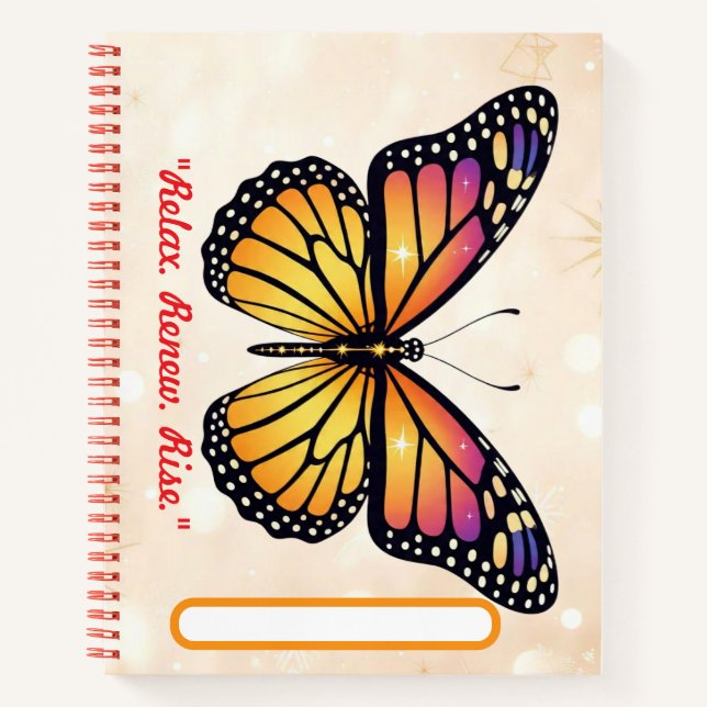 Carnet "Calm in Color" (Devant)