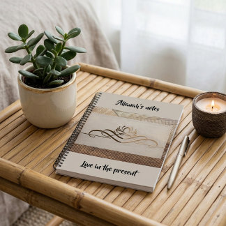 Carnet Calmant Zen Bambou Lin Aspect Méditation