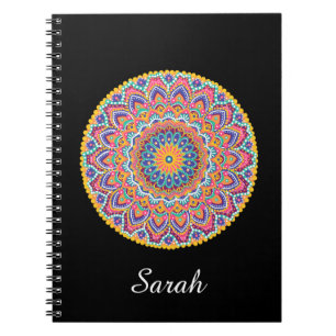 Carnet Calme Belle couleur colorée Mandala floral