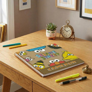 Carnet Camarades vintage de Sesame Street