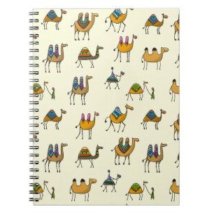 Carnet Camels Caravan Motif décoratif sans couture