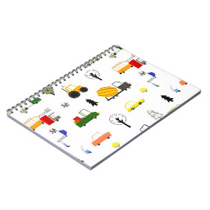 Carnet Camion à benne de chantier